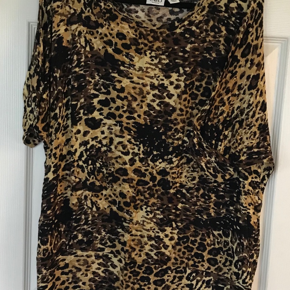 Cato Animal print top